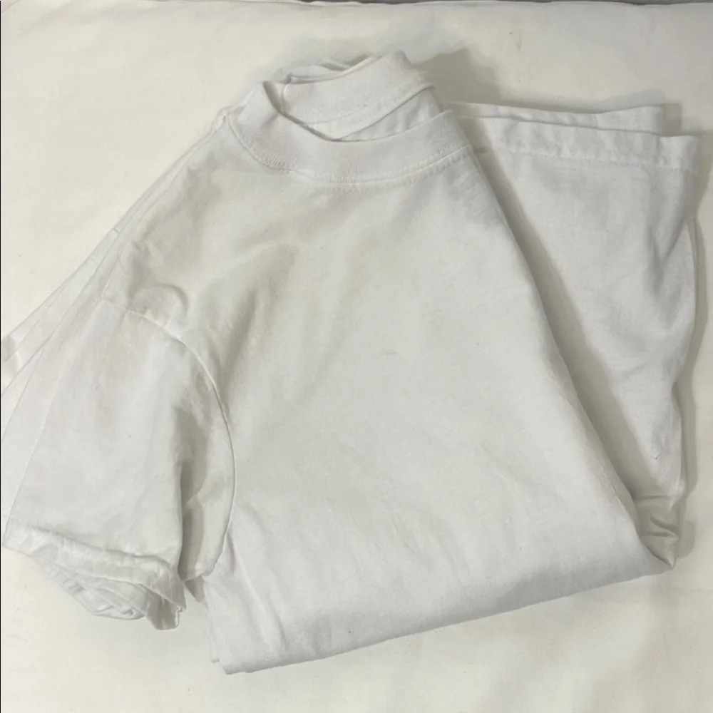 Hanes Bundle Kids 3 Short Sleeve Tees - White Size Large NWOT